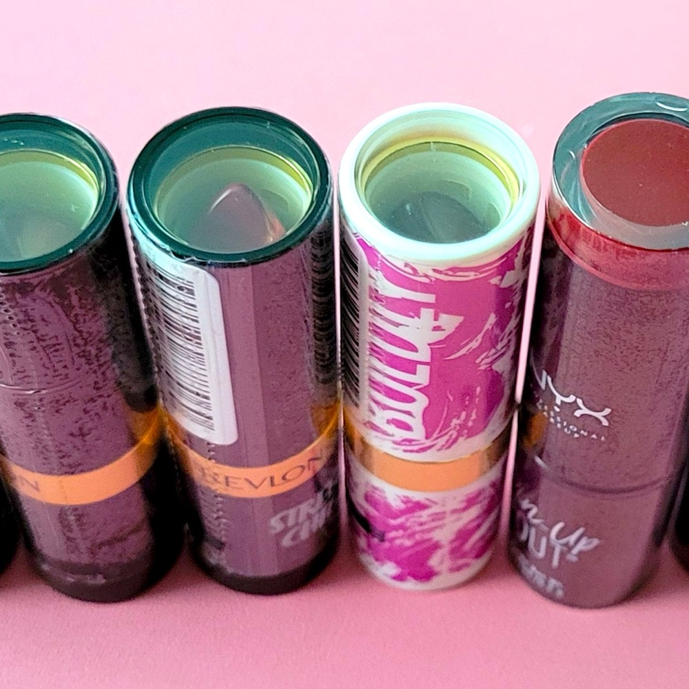 Revlon and NYX Lipstick Set New